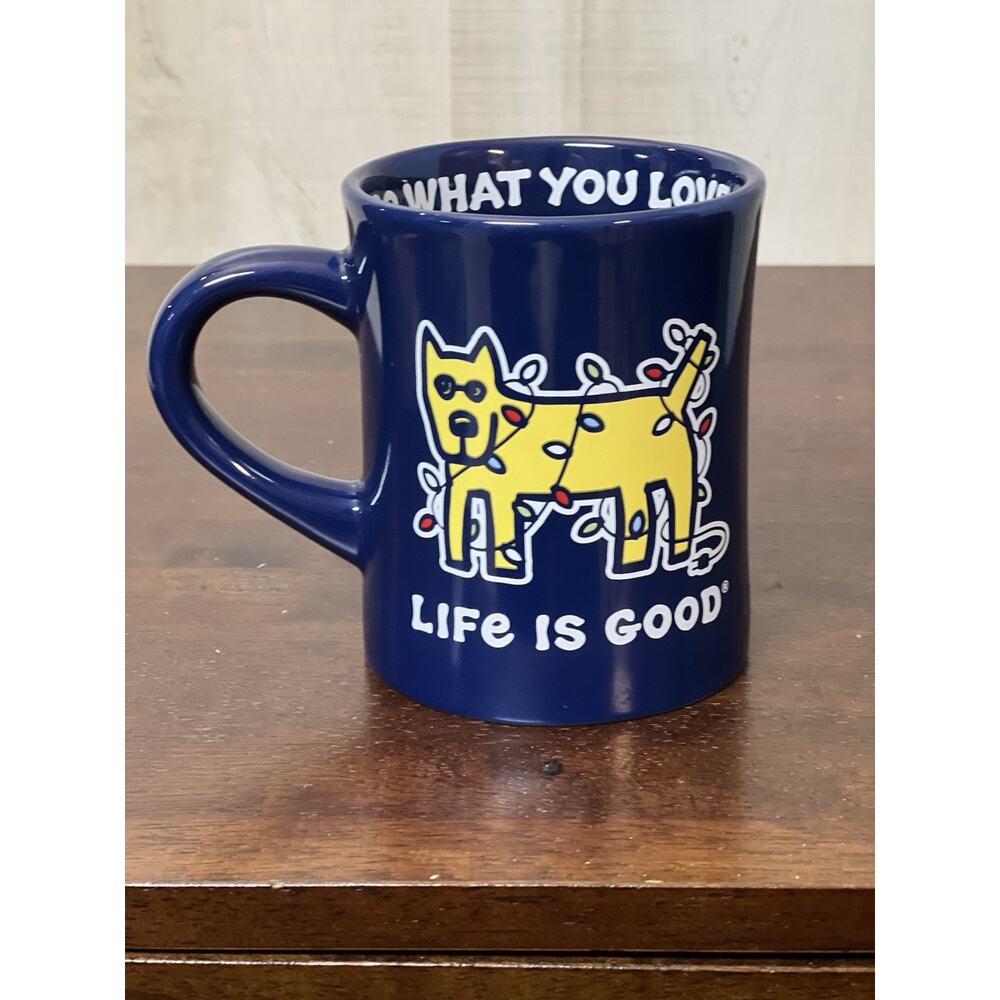 Life Is Good Christmas Mug